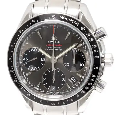 Omega AUTH OMEGA SPEEDMASTER DATE 323.30.40.40.06.001 AUTOMATIC SS CASE:H46XW39MM F/S