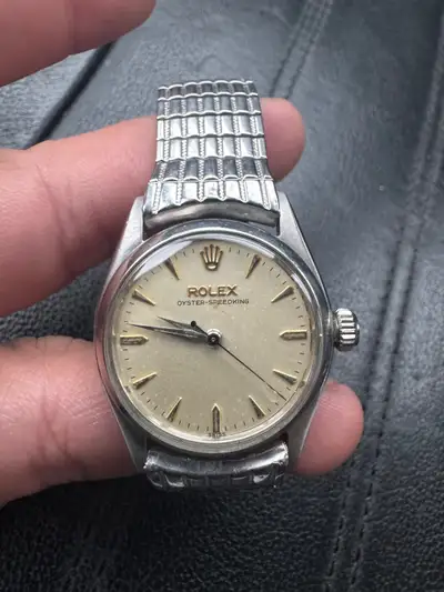 Rolex womens silver