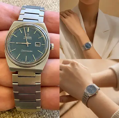 Omega 🔵Ω OMEGA Seamaster Integrated Bracelet Ω🔵