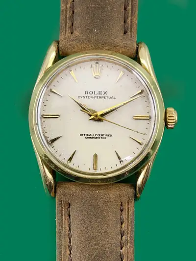 Rolex 's 14k Yellow Gold ROLEX Oyster