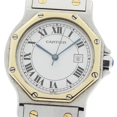 Cartier Santos Octagon LM 81037288 Date