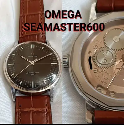 Omega Seamaster 600 Wind Cal.601 Black