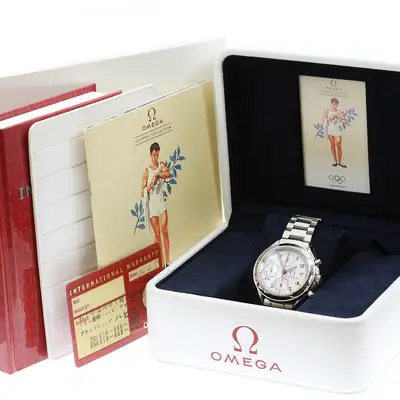 Omega Speedmaster Olympic Collection 3513.2 White