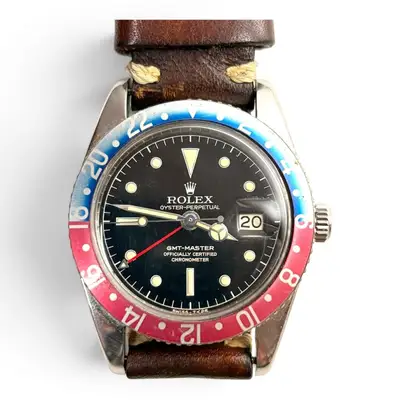 Rolex GMT Master Steel Black Chapter