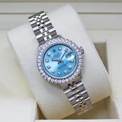 Rolex Datejust Custom 2ct Dia Bezel/Markers