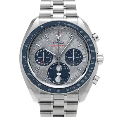 Omega Speedmaster Moon Phase Meteorite Co-axial