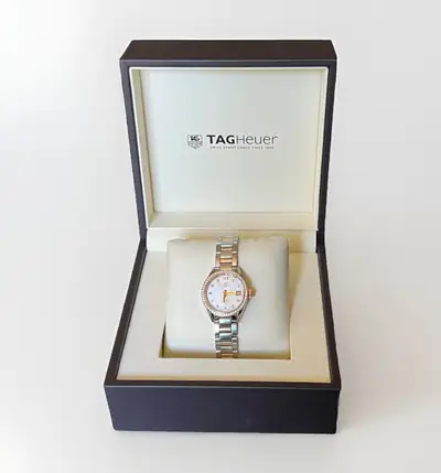 TAG Heuer Carrera WAR2453.BD0772 Diamond Bezel