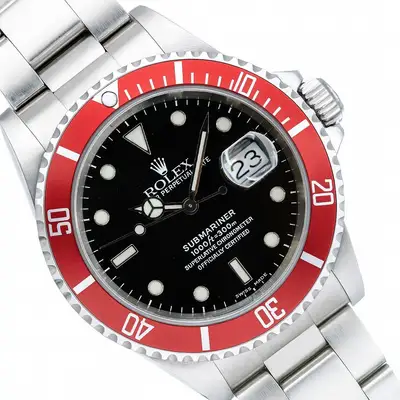 Rolex Submariner Date Steel Red Insert