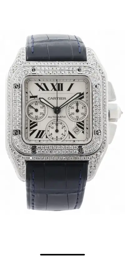 Cartier Santos Chronograph Fully Loaded Natural
