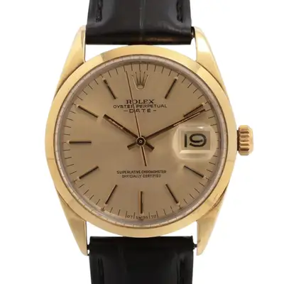 Rolex Oyster Perpetual Date 1550 GP×SS