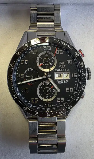 Rolex Heuer Carrera Calibre 16 Day-Date CV2A1R