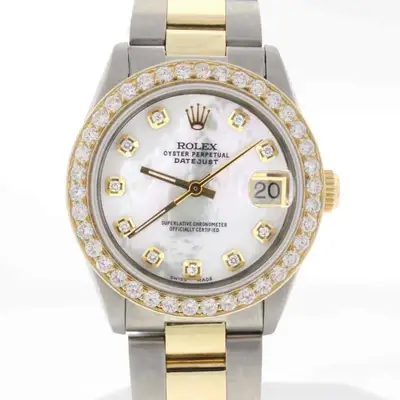 Rolex Datejust 2-Tone Gold/Steel with Custom
