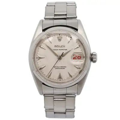 Rolex Oyster Perpetual Date Steel Roulette