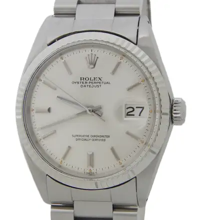 Rolex Datejust 1601 Stainless Steel White