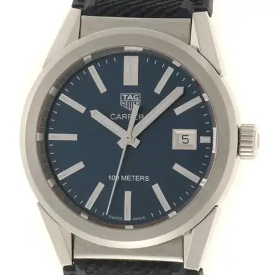 TAG Heuer Carrera WBG1310.BA0758 SS/Rubber Navy