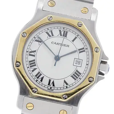 Cartier Santos Octagon LM Ref.不明 TO319822