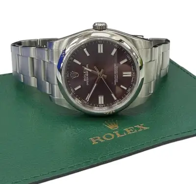 Rolex Oyster Perpetual Purple Reference 116000