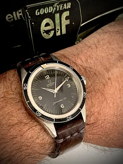 Omega Omega 14755-62 Seamaster 300 Rare Ref, Dark Patina £5850 on collection