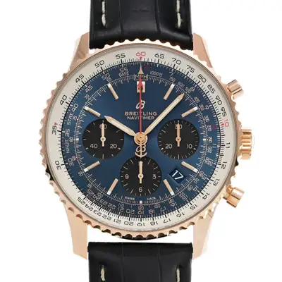 Breitling Navitimer RB0121211C1P1 RB0121) RedGold Blue