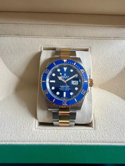 Rolex Submariner Blue Two-Tone