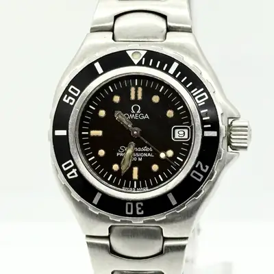 Omega Seamaster Professional Black QZ Working
