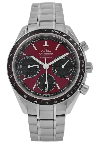 Omega Omega Speedmaster 326.30.40.50.11.001 Red Dial Chronograph 40MM Men's Full Set