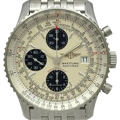 Breitling Navitimer Fighters Ivory Stainless Steel