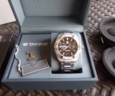 TAG Heuer Aquaracer Alarm WAY111Z.BA0928 Exceptional!