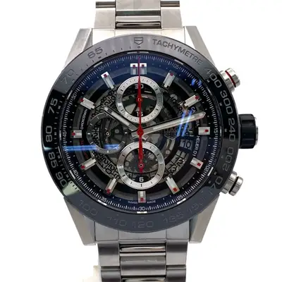 TAG Heuer AUTH TAG HEUER CARRERA CHRONOGRAPH 01
