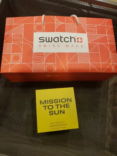 Omega ■OMEGA x Swatch Bioceramic Speedmaster Moonswatch