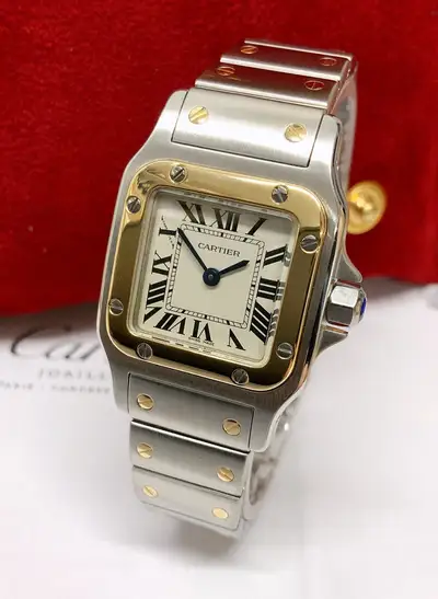 Cartier Santos Galbee W20012C4 Bi/Colour in