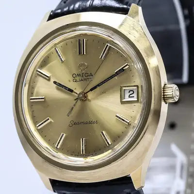 Omega Seamaster Cal.1315 Date Gold Swiss