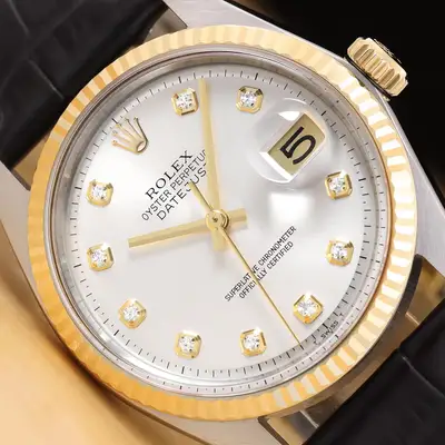 Rolex DATEJUST 1601 14K GOLD STEEL