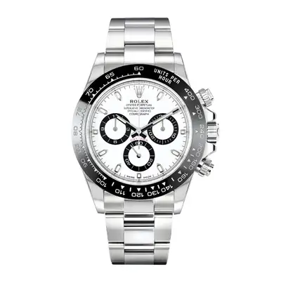 Rolex Daytona White Index Hour Ceramic