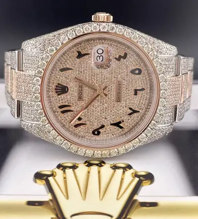 Rolex Datejust 41 2-Tone Rose Oyster