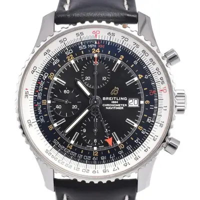 Breitling Navitimer Chronograph Date GMT Black