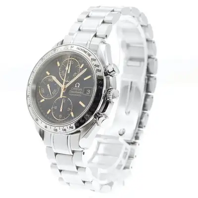 Omega OMEGA Speedmaster 3513.54 39mm SS Black Dial Automatic Watch #C6698