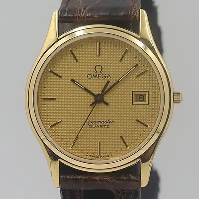 Omega Seamaster QZ Date