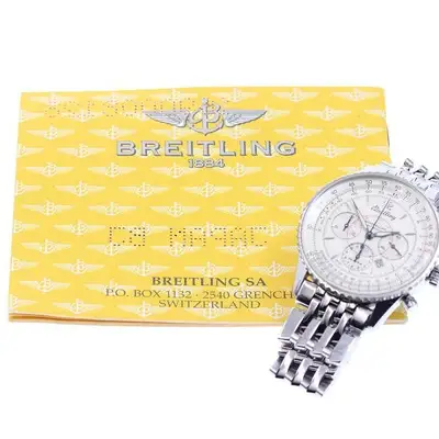 Breitling NAVITIMER MONTBRILLANT A41330 SS Silver