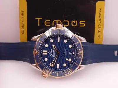 Omega SEAMASTER DIVER CO-AXIAL 18KT SEDNA