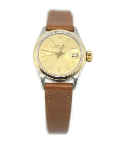 Rolex Oyster Perpetual Date Two Tone
