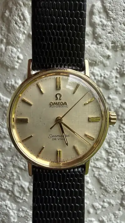 Omega Seamaster Deville 14K Solid Gold