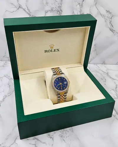 Rolex Datejust in Steel Gold with