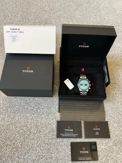 Tudor Black Bay Chronograph Flamingo Blue