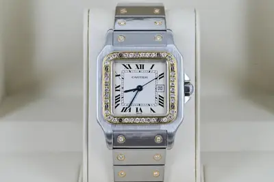 Cartier Santos Carree Ref 2961 18ct