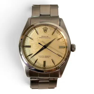 Rolex W/ Rolex Oyster Perpetual Faded 1002