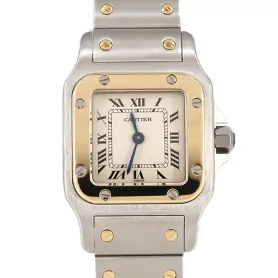 Cartier Santos Galbe SM Two-tone W20012C4