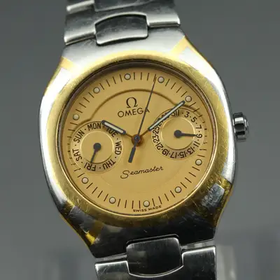 Omega [Near OMEGA Seamaster Cal.1445 Day/Date From
