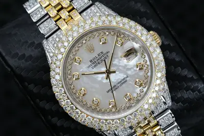 Rolex Datejust White Mother Of Two