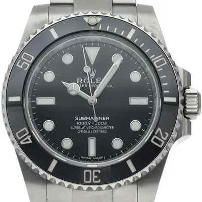Rolex ROLEX Submariner Watch with Mirrored Buckle 114060 (Runtime) Stainless Steel...